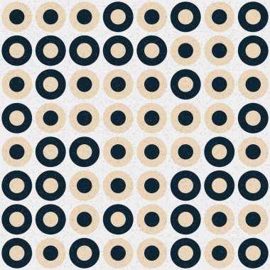 Soyut Geometrik Desen, üretken hesaplama sanatı çizimi 