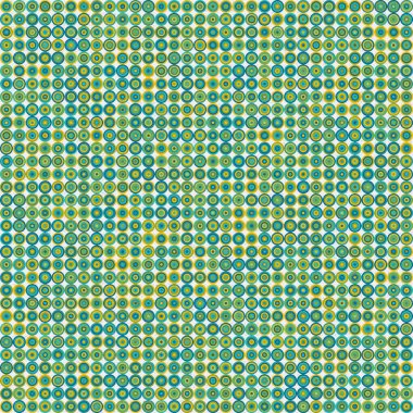 Soyut renk geometrik mozaik desen üretici hesaplama sanatı illüstrasyonu, fayans renk parçalarının taklit edilmesi