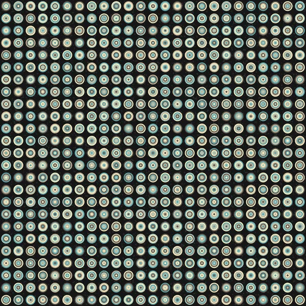 Abstraktes Geometrisches Muster Generative Computergestützte Illustration — Stockvektor