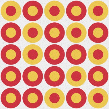 Soyut renk geometrik mozaik desen üretici hesaplama sanatı illüstrasyonu, fayans renk parçalarının taklit edilmesi