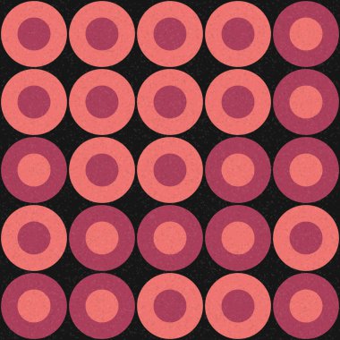 Soyut renk geometrik mozaik desen üretici hesaplama sanatı illüstrasyonu, fayans renk parçalarının taklit edilmesi