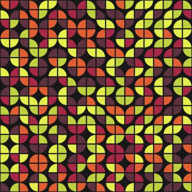 soyut geometrik model vektör çizimi