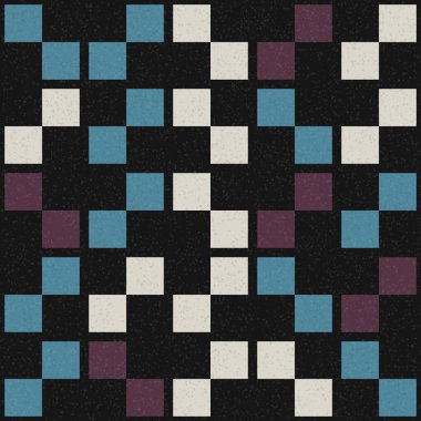 Soyut Geometrik Desen, üretken hesaplama sanatı çizimi 