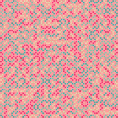 Soyut Geometrik Desen, üretken hesaplama sanatı çizimi 