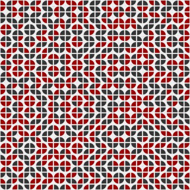 soyut geometrik model vektör çizimi