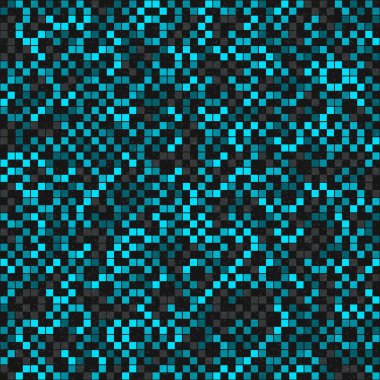 Soyut Geometrik Desen, üretken hesaplama sanatı çizimi 