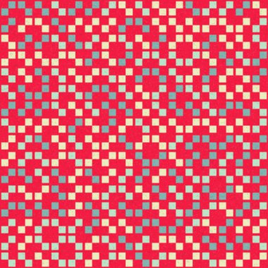 Soyut Geometrik Desen, üretken hesaplama sanatı çizimi 