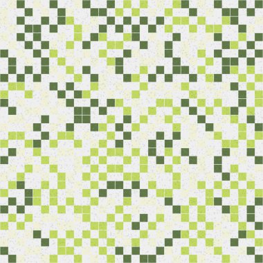 Soyut Geometrik Desen, üretken hesaplama sanatı çizimi 