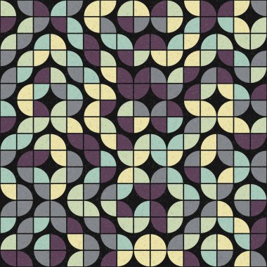 soyut geometrik model vektör çizimi