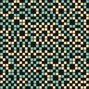 Soyut Geometrik Desen, üretken hesaplama sanatı çizimi 