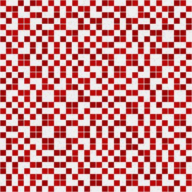 Soyut Geometrik Desen, üretken hesaplama sanatı çizimi 