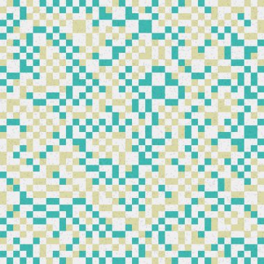 Soyut Geometrik Desen, üretken hesaplama sanatı çizimi 