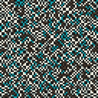 Soyut Geometrik Desen, üretken hesaplama sanatı çizimi 