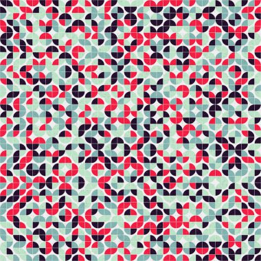 soyut geometrik model vektör çizimi