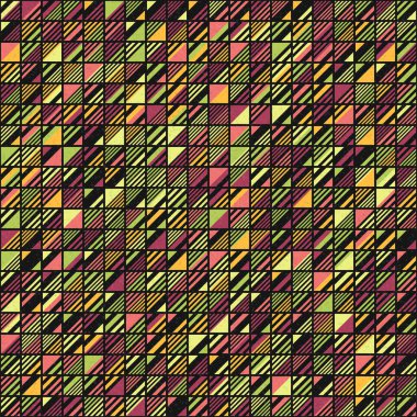 soyut geometrik model vektör çizimi