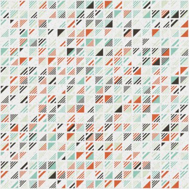 soyut geometrik model vektör çizimi