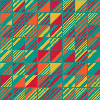 soyut geometrik model vektör çizimi