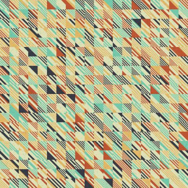 soyut geometrik model vektör çizimi