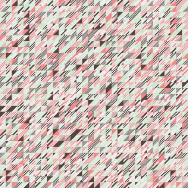 soyut geometrik model vektör çizimi