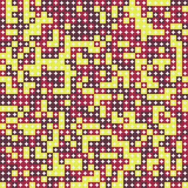 soyut geometrik model vektör çizimi