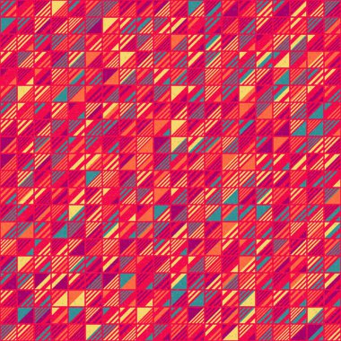 soyut geometrik model vektör çizimi