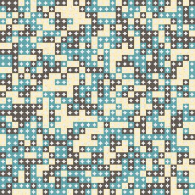 soyut geometrik model vektör çizimi