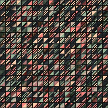 soyut geometrik model vektör çizimi