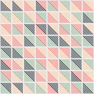 soyut geometrik model vektör çizimi