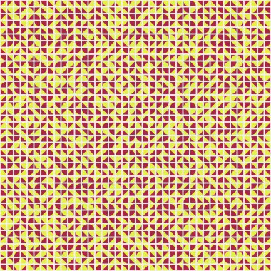 Soyut Geometrik Desen, üretken hesaplama sanatı çizimi 