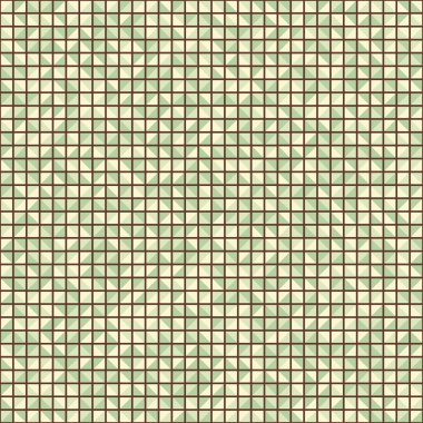 Soyut Geometrik Desen, üretken hesaplama sanatı çizimi 