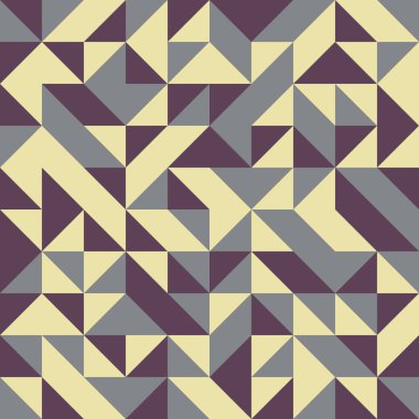 Soyut Geometrik Desen, üretken hesaplama sanatı çizimi 