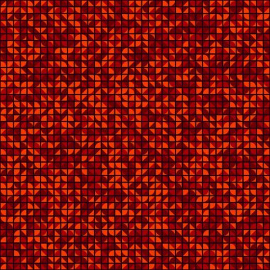 Soyut Geometrik Desen, üretken hesaplama sanatı çizimi 