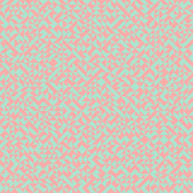 Soyut Geometrik Desen, üretken hesaplama sanatı çizimi 