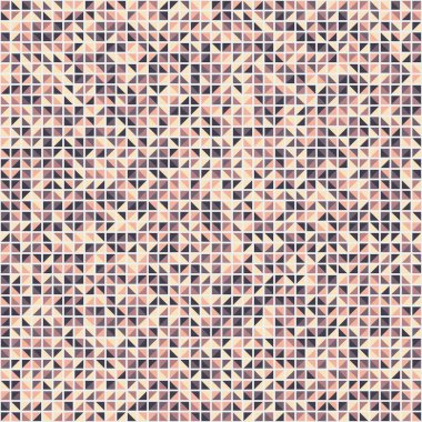 Soyut Geometrik Desen, üretken hesaplama sanatı çizimi 