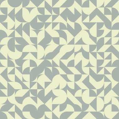 Soyut Geometrik Desen, üretken hesaplama sanatı çizimi 