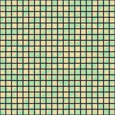 Soyut Geometrik Desen, üretken hesaplama sanatı çizimi 