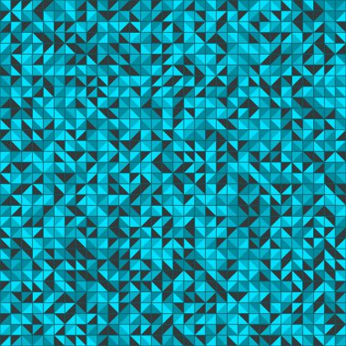 Soyut Geometrik Desen, üretken hesaplama sanatı çizimi 