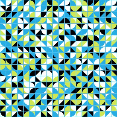 Soyut Geometrik Desen, Dijital Duvar Kağıdı