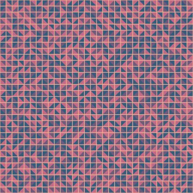 Soyut Geometrik Desen, üretken hesaplama sanatı çizimi 