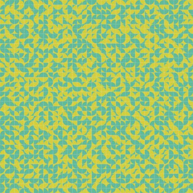 Soyut Geometrik Desen, üretken hesaplama sanatı çizimi 