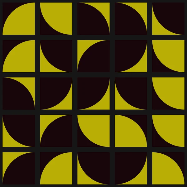 Pola Geometrik Abstrak Ilustrasi Seni Komputasi Generatif - Stok Vektor