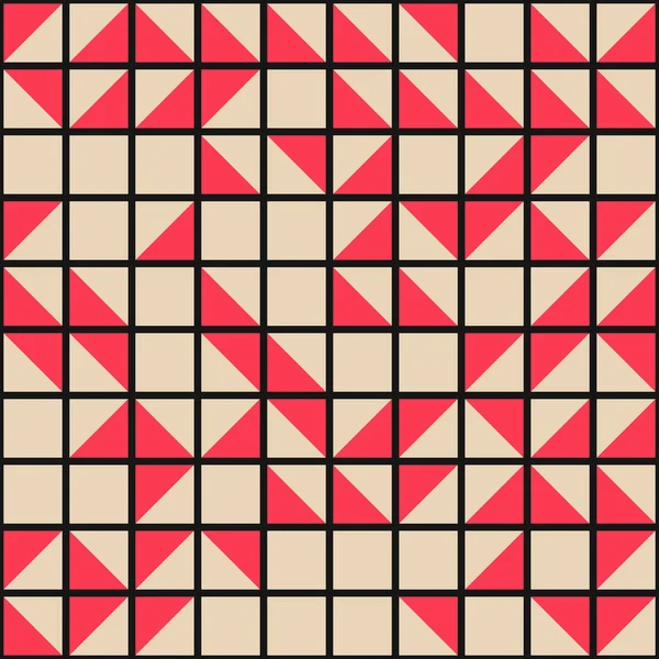 Abstrakte Geometrische Muster Generative Computergestützte Kunstillustration — Stockvektor