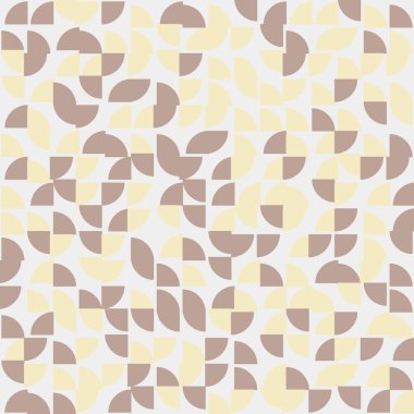 Soyut Geometrik Desen, üretken hesaplama sanatı çizimi 