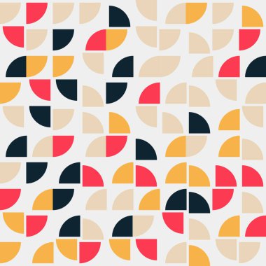 Soyut Geometrik Desen, hesaplama sanatı çizimi