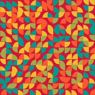 Soyut Geometrik Desen, hesaplama sanatı çizimi