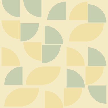 Soyut Geometrik Desen, üretken hesaplama sanatı çizimi 