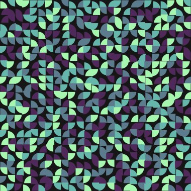 Soyut Geometrik Desen, hesaplama sanatı çizimi