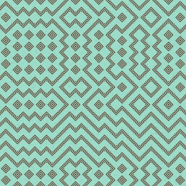 Soyut Geometrik Desen, üretken hesaplama sanatı çizimi 