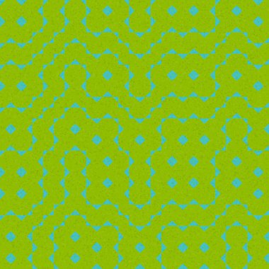 Soyut Geometrik Desen, üretken hesaplama sanatı çizimi 