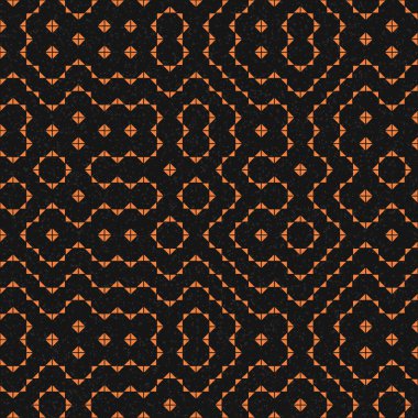 Soyut Geometrik Desen, üretken hesaplama sanatı çizimi 